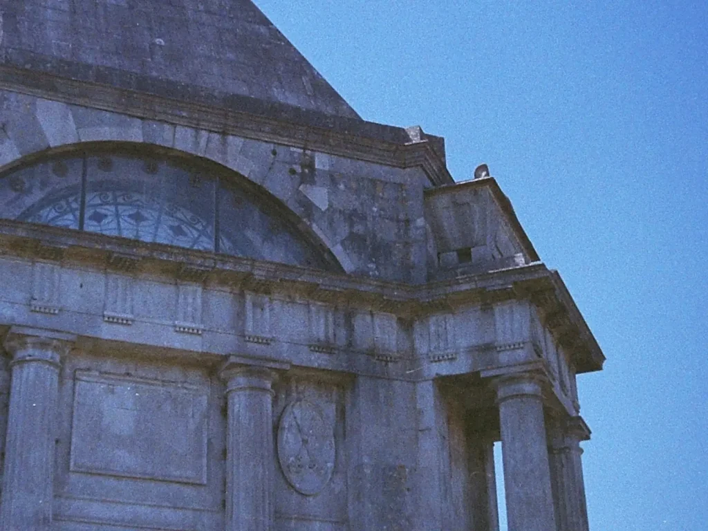 close up photo of Darnley Mausoleum 