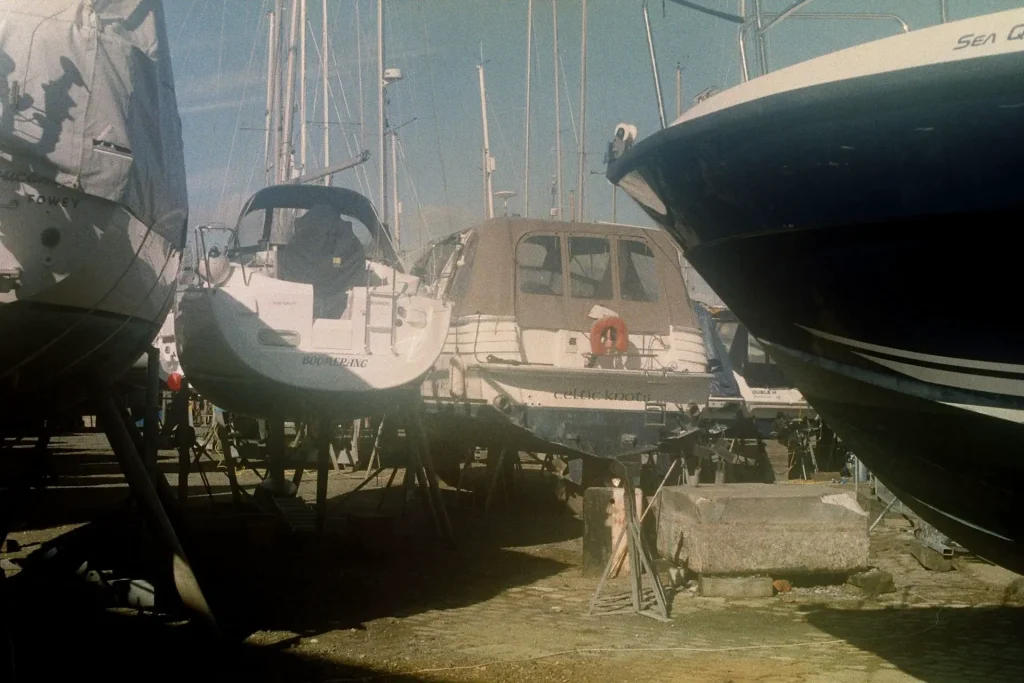 boatyard scene