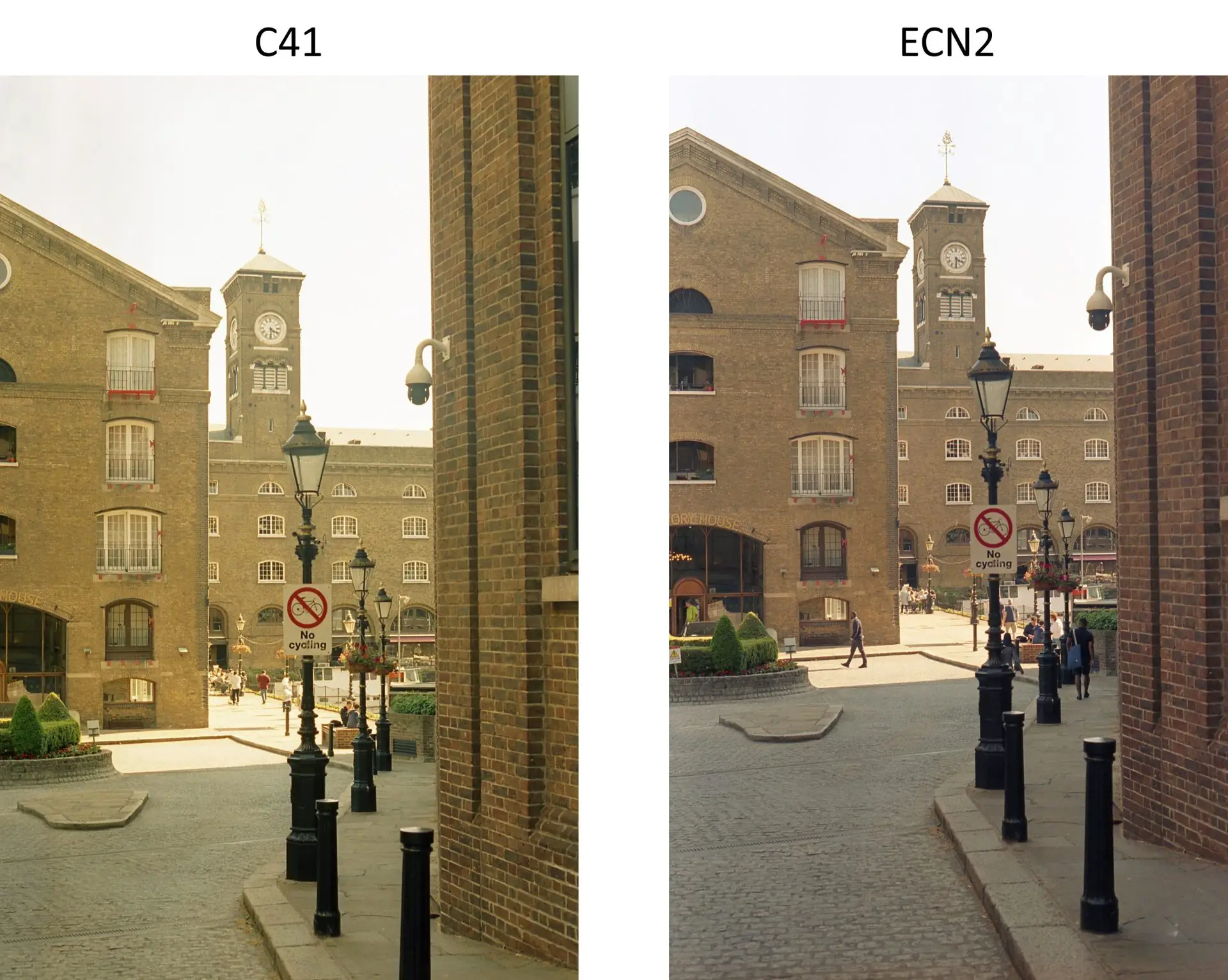 Photo comparison ECN-2 vs C41 3