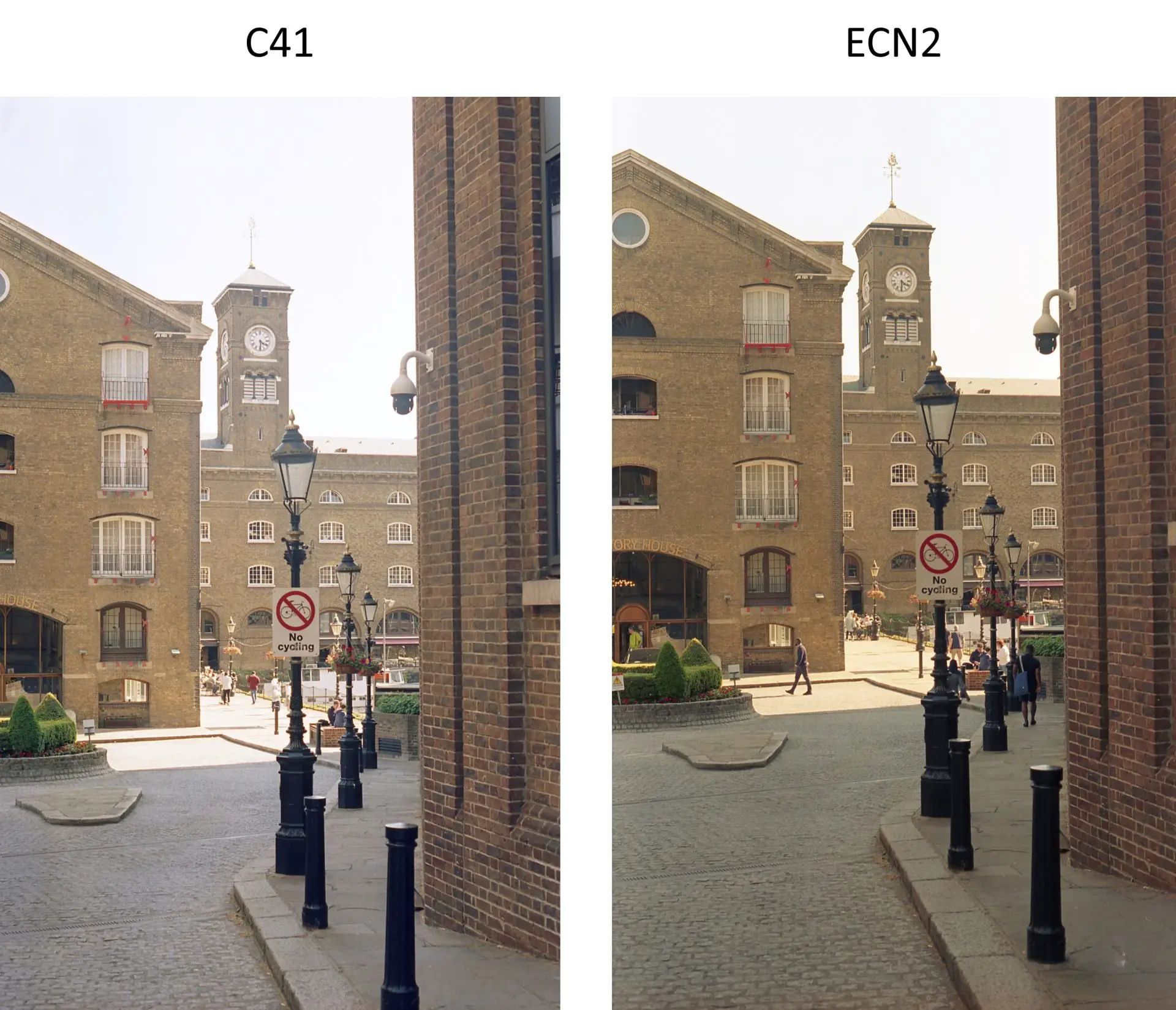 Photo comparison ECN-2 vs C41 6