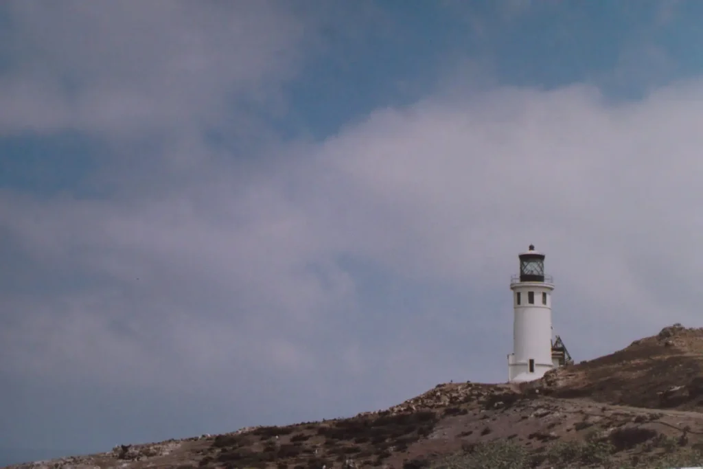 Lighthouse Anacapa Islands with the Nikon FM2