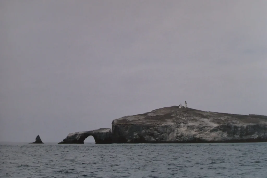 Outline of the Anacapa Islands with the Nikon FM2