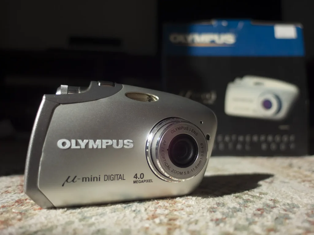 Olympus Mju-mini Digital front