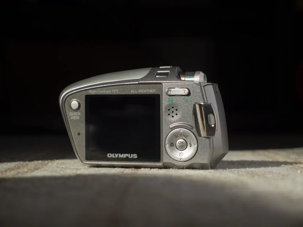 Olympus Mju-mini Digital back