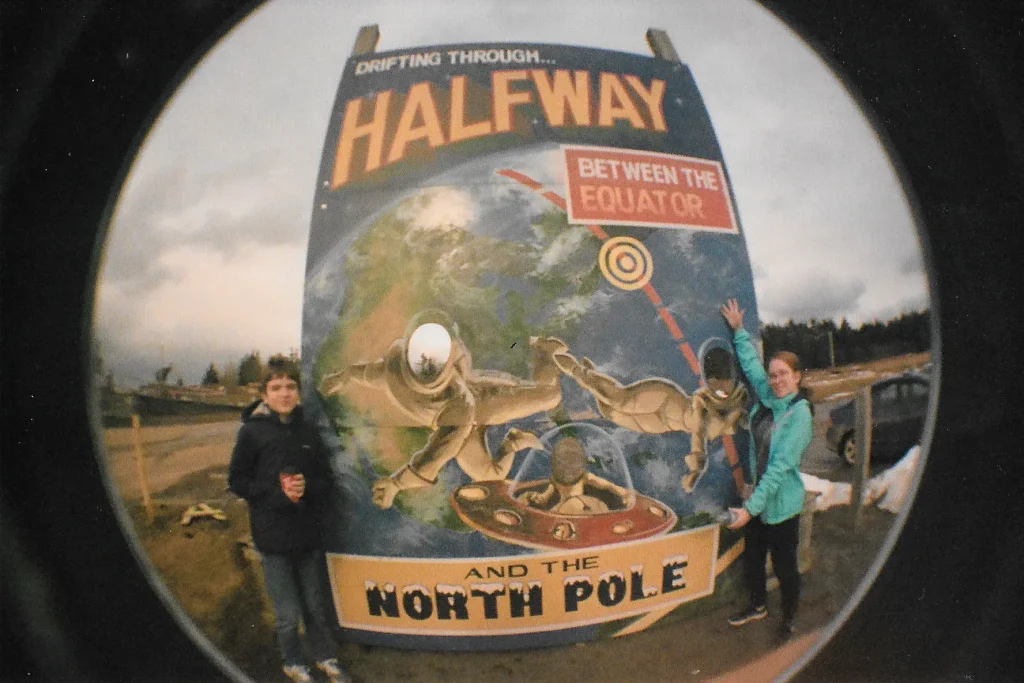 Halfway to Equator - Lomography Fisheye 2