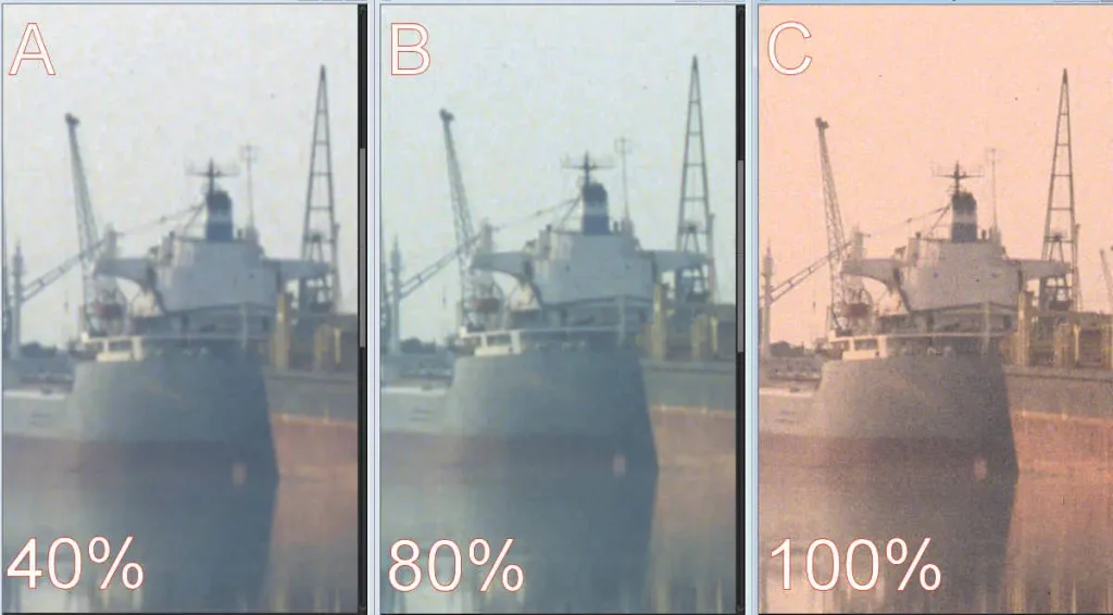 Opticfilm 135i comparison 