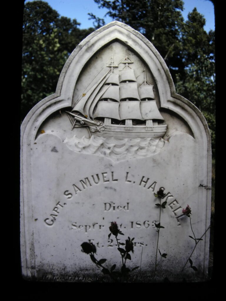 Sea captain's gravestone