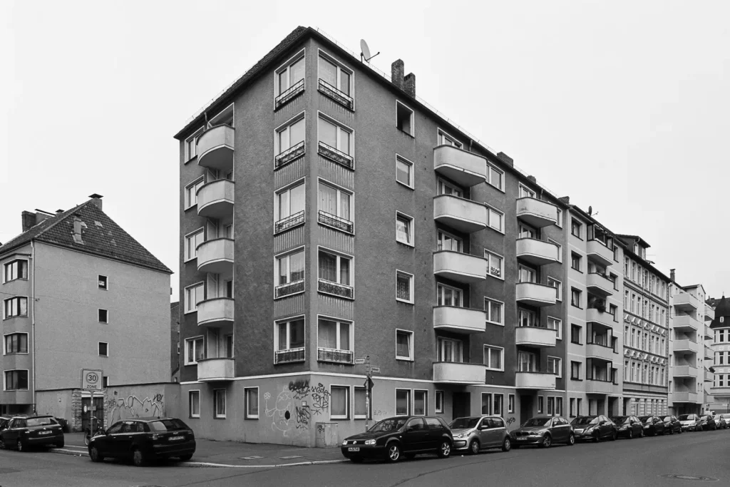 Apartment building from the 1960s in Hannover.