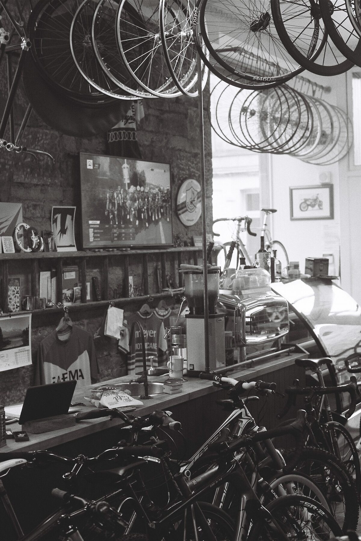 Counter at Gamma Transport Division Edinburgh