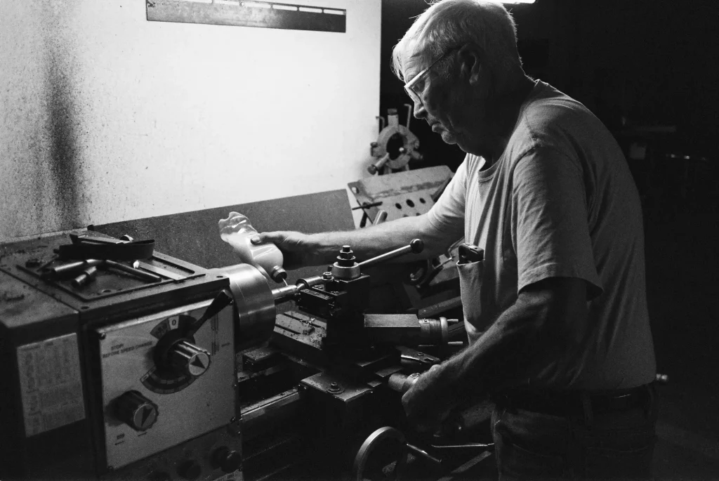 Lathe Work - TMax 400