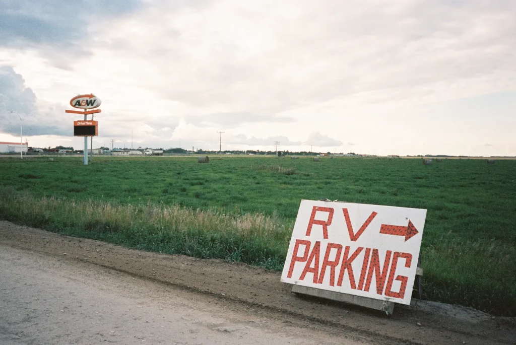 RV Parking - Portra 400