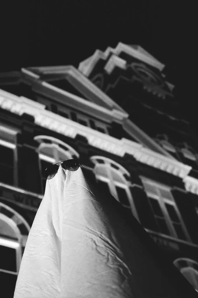 Ghost 1 in front of Samford Hall