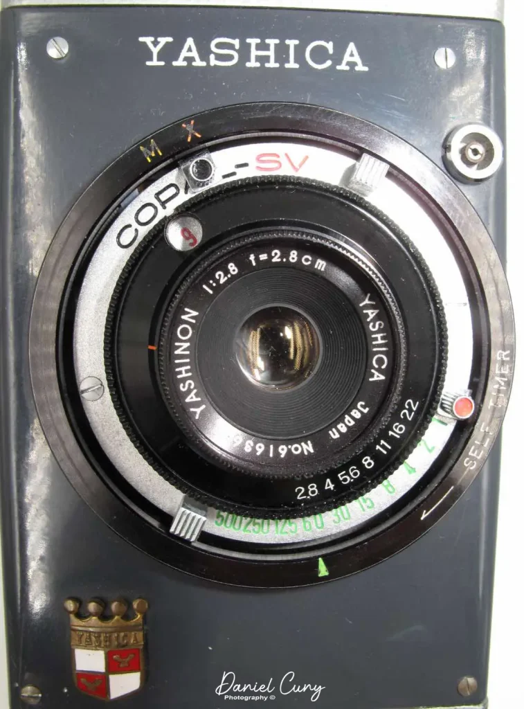 Yashica Rapide Half Frame lens