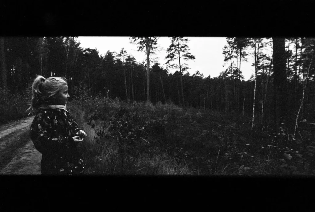 girl in the forest