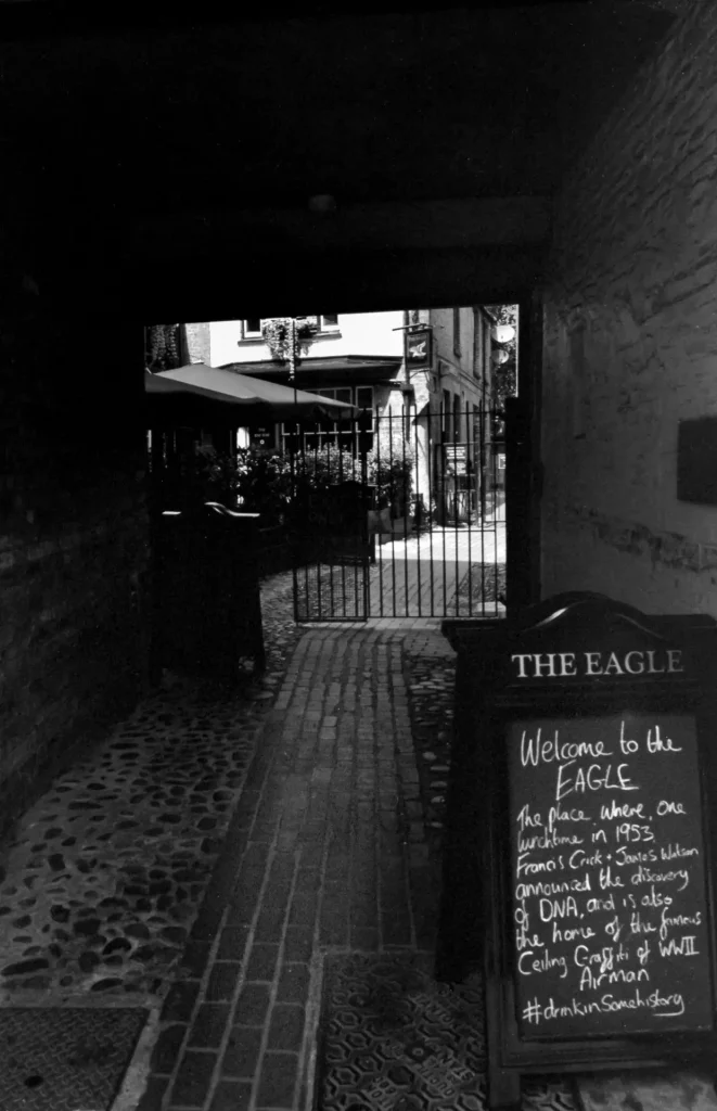 The Eagle, Bene't St, Cambridge.