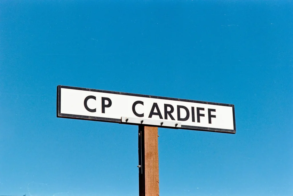 Cardiff ca sign