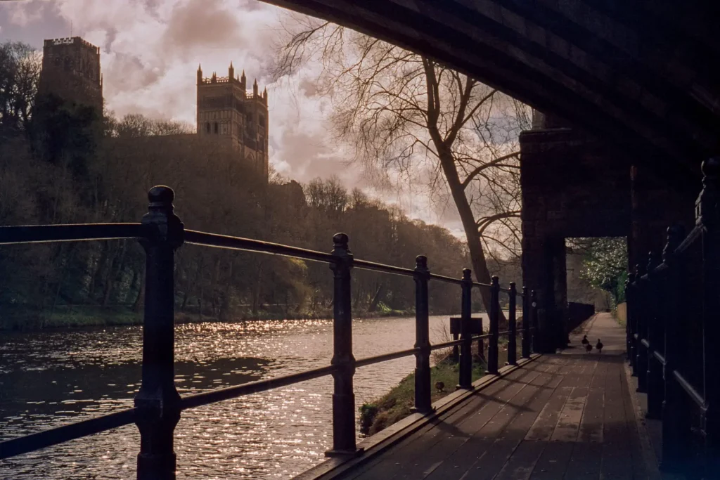 Riverside Walk, Durham - Olympus Trip 35