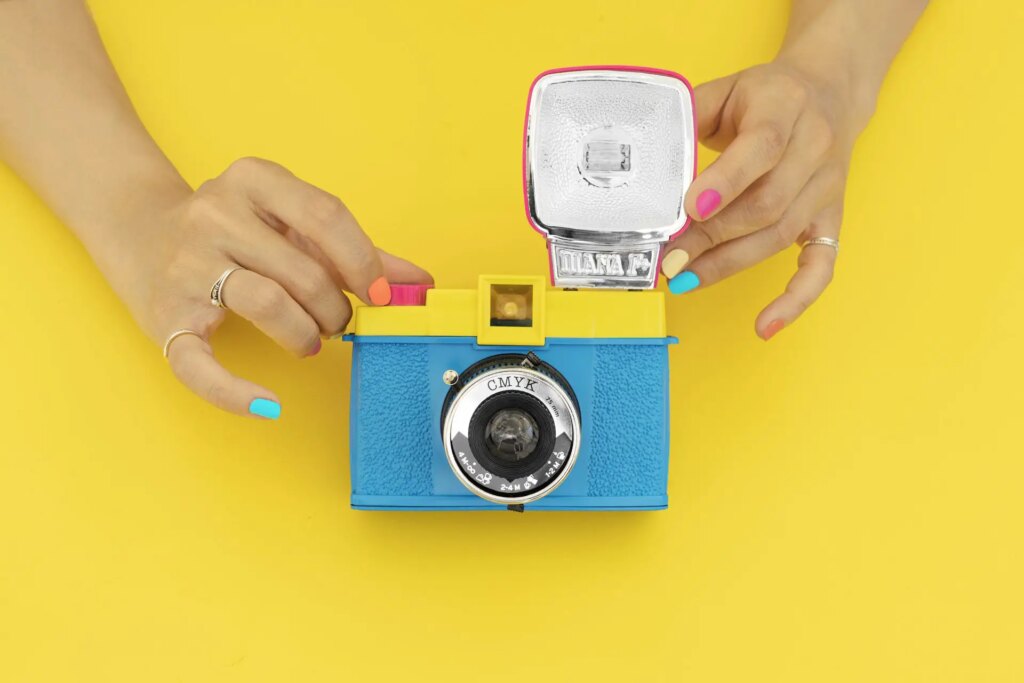 Lomography new cmyk diana F edition lifestyle shot