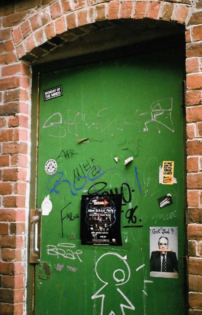 Green Door off of Water Street