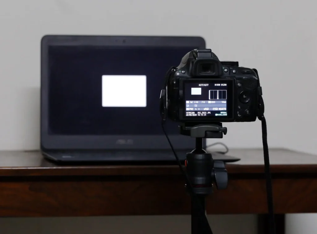 exposure test setup