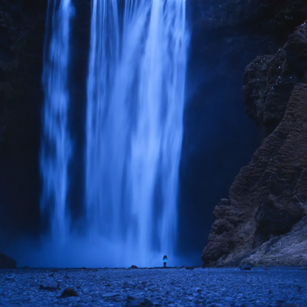 skogafoss waterfall