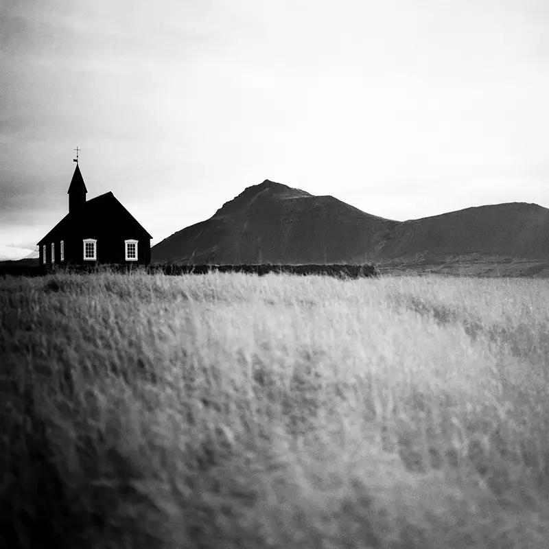 Black church in Iceland