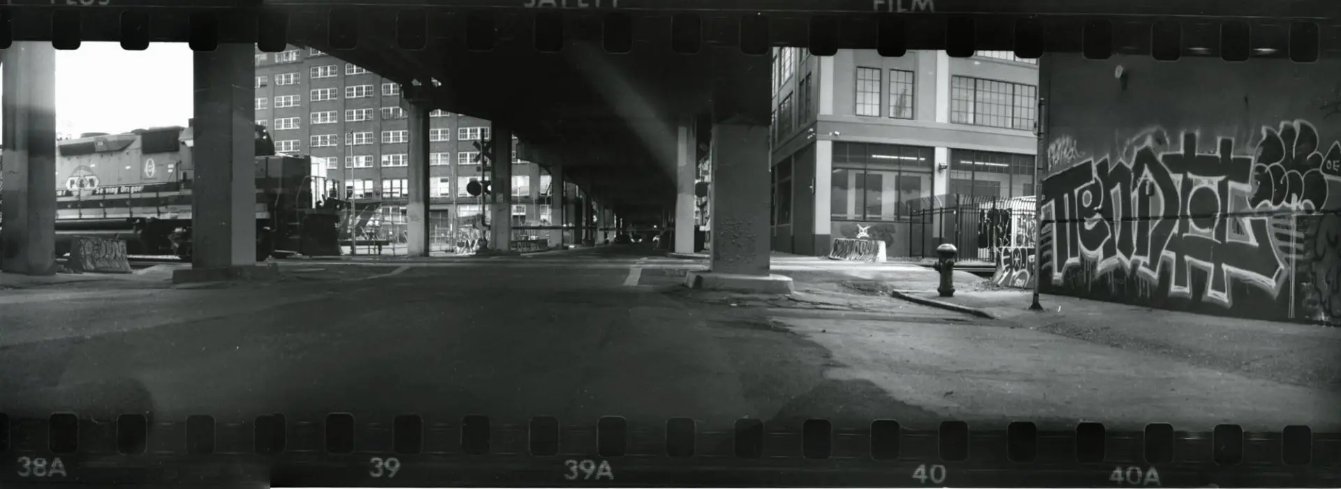 Underneath the Hawthorne Bridge