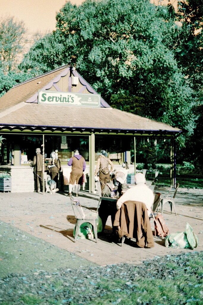 Bute Park Cafe shot on Canon Rebel K2