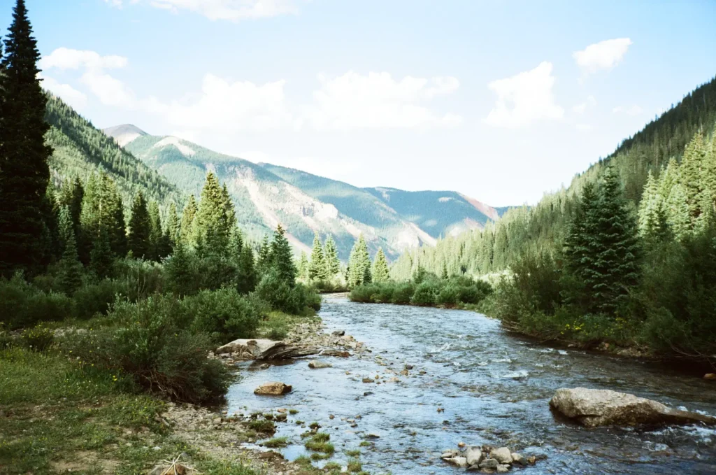 Ice Cold River in Colorado