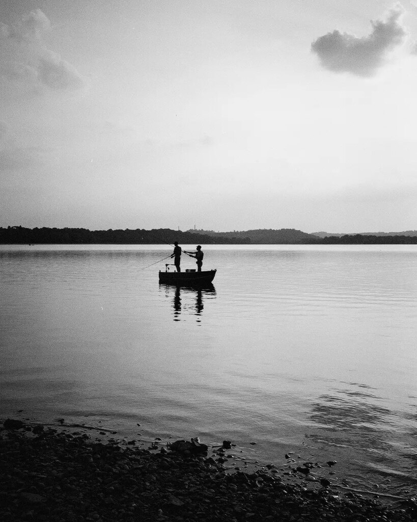  lakemen reflecting in the water