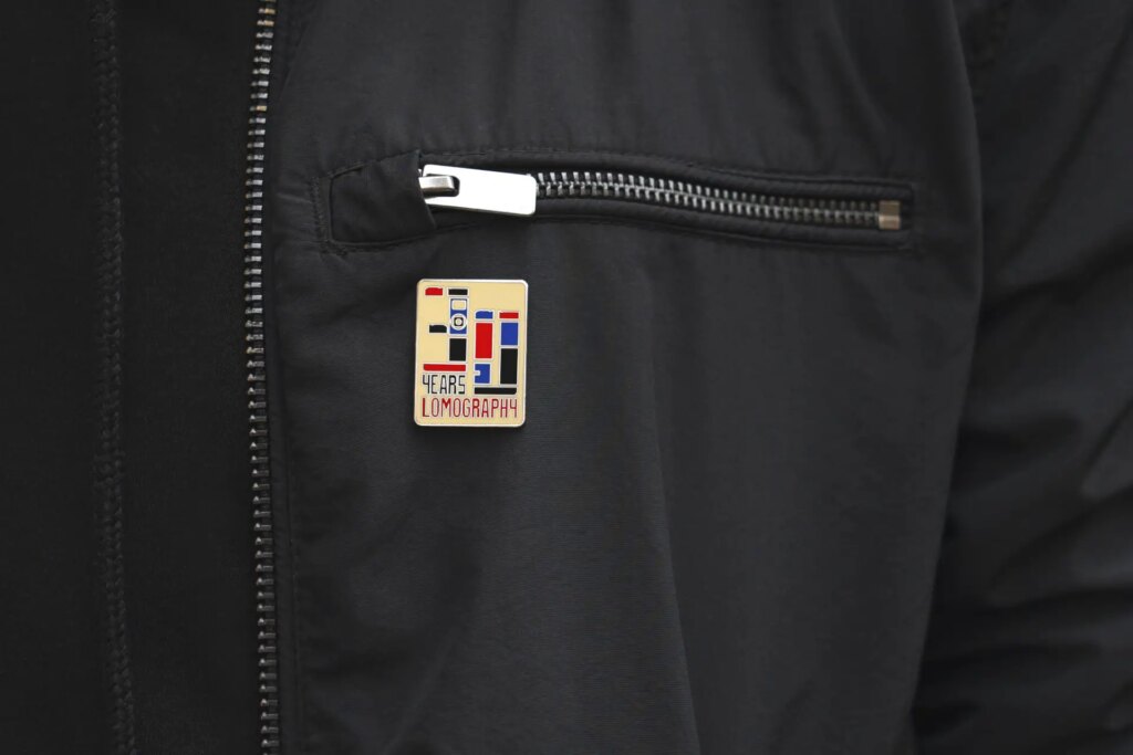 30-year anniversary pin for Lomography