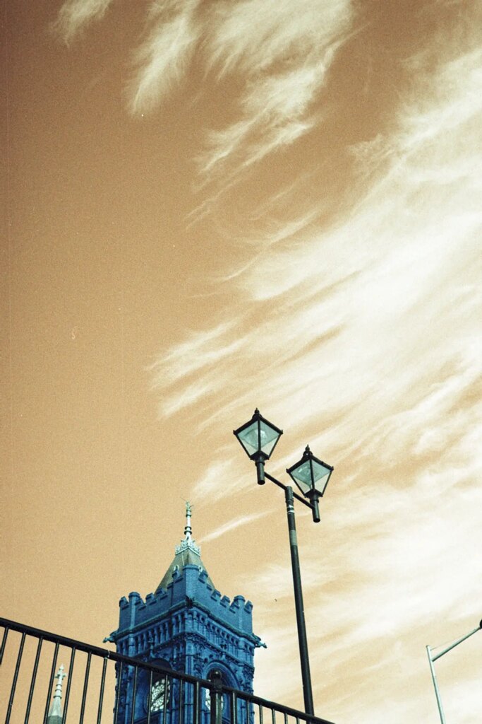 Pierhead Building, Cardif Bay and Clouds on Leica CL