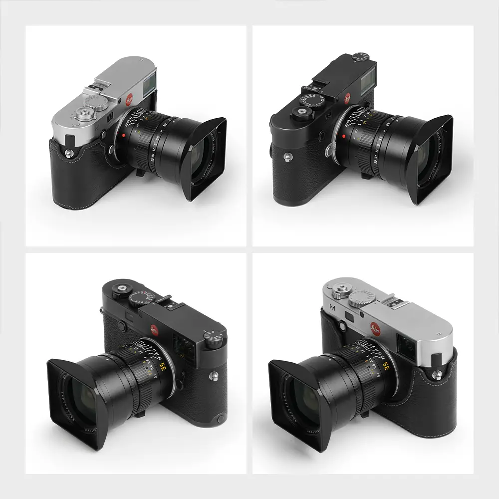 4 images in a block of the ttartisan 35mm f2 apo asph lens on leica cameras