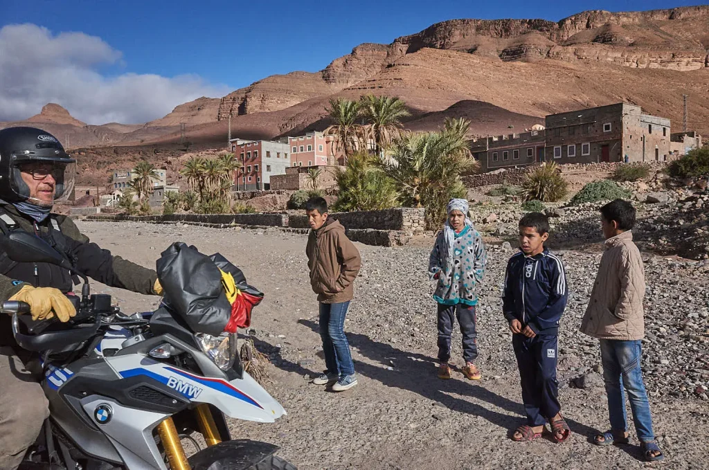 morocco, motorbike