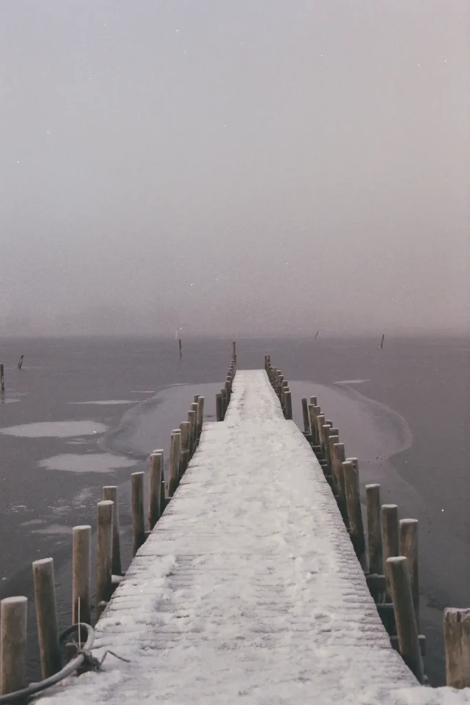 Bridge into the fog