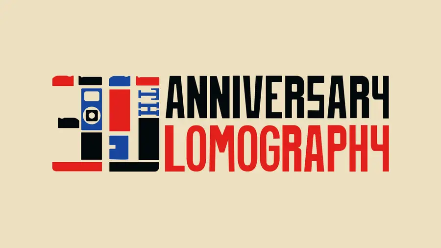 Lomography anniversary design logo