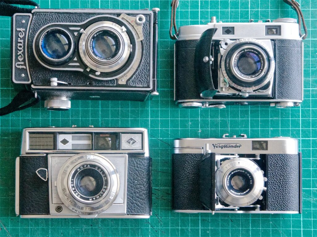 Size comparison - a large camera for 35mm.