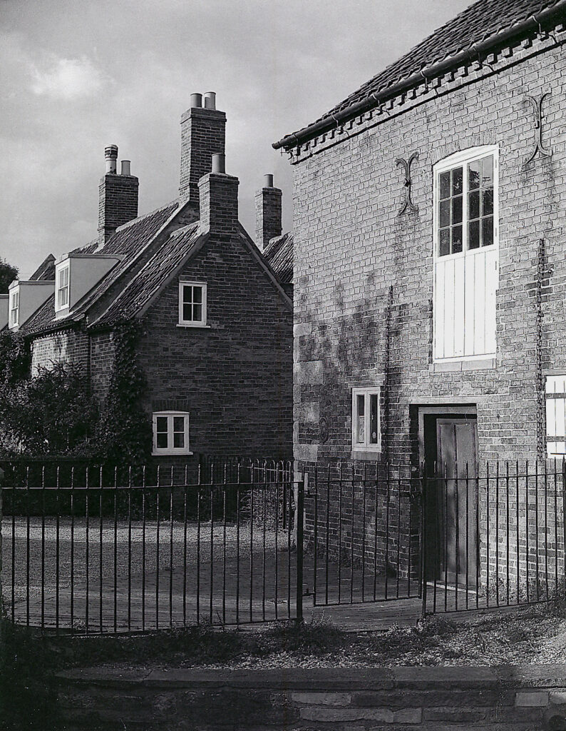 Cottages at Cogglesford Mill, Sleaford, Lincolnshire.