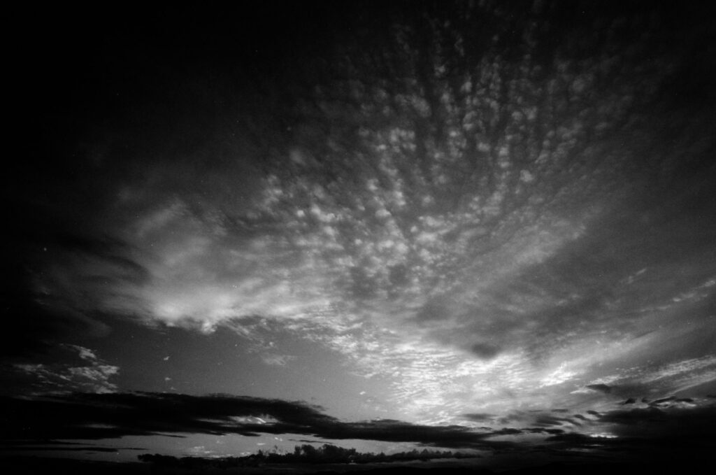 Delta 100 after sunset