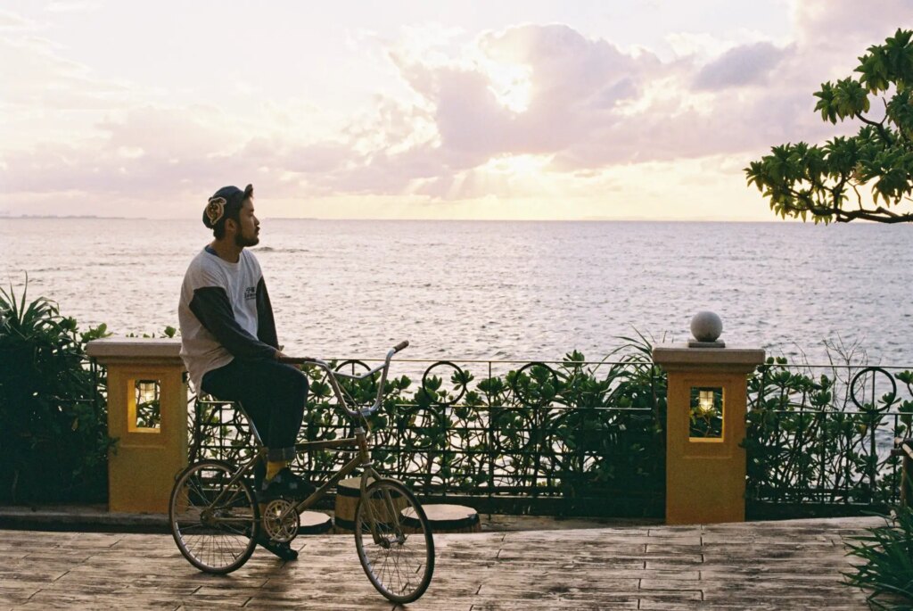 A calm sunset in Okinawa