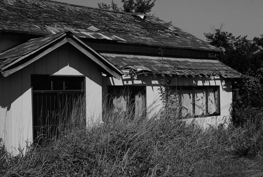 Abandoned farmhouse