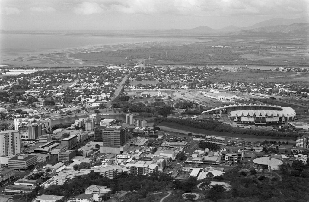 4 Townsville city from Castle Hill, looking almost due south. Agfa Copex Rapid @ISO50.