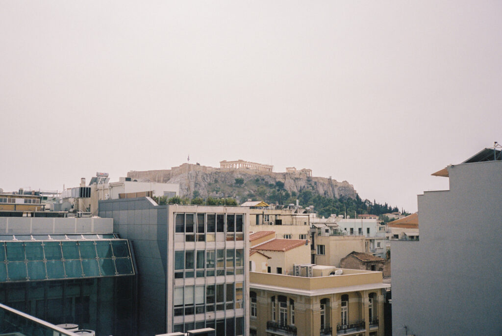athens greece views with the contax t3