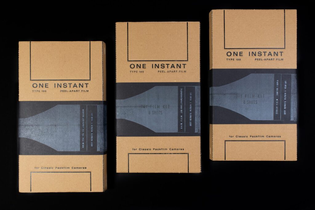 Supersense ONE INSTANT DIY peel-apart instant packfilm kit product shot