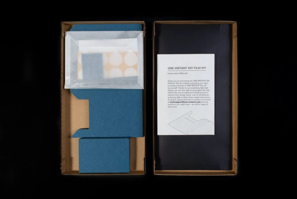 Supersense ONE INSTANT DIY peel-apart instant packfilm kit product shot
