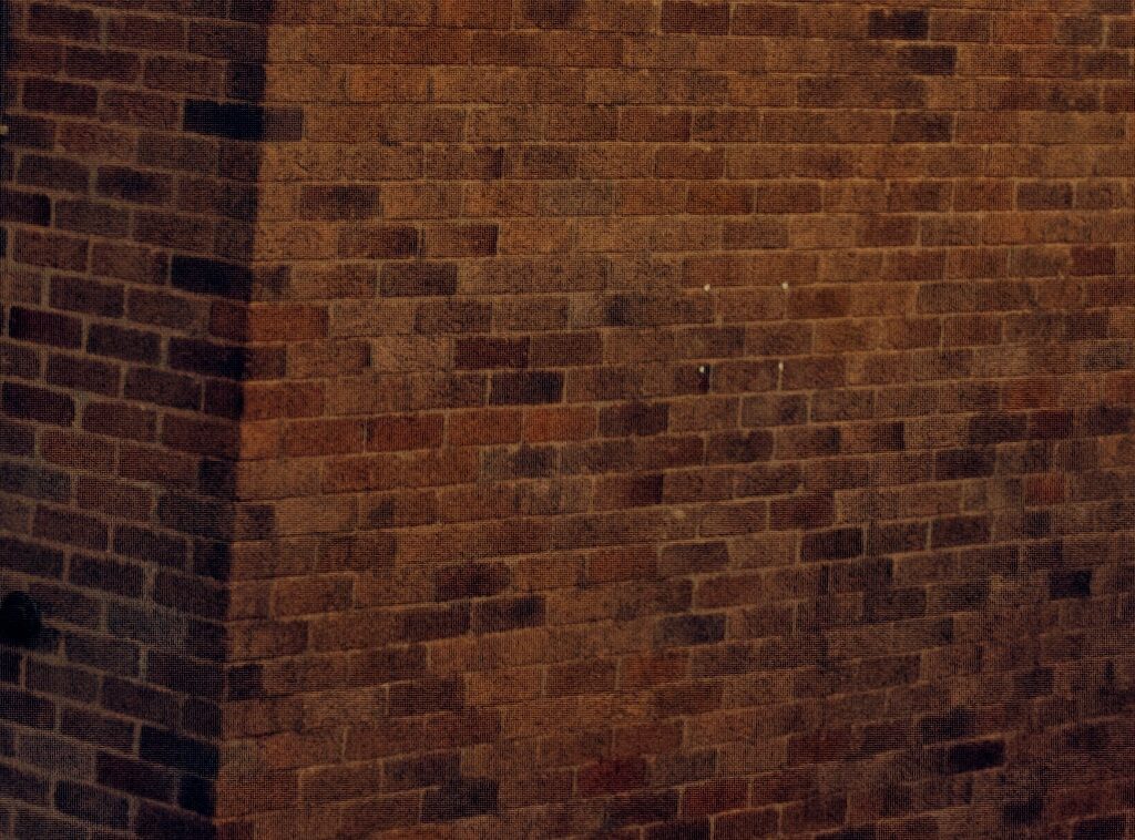 A colour photograph of bricks 
