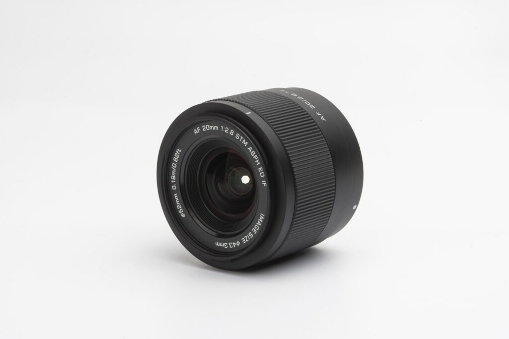 viltrox 20mm af f2.8 full frame sony e lens