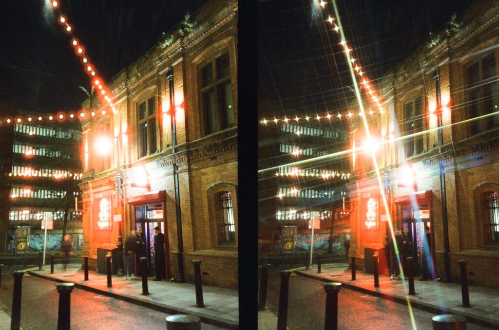 Sample Image from the Kodak H35N - Difference in Star Filter On-Off