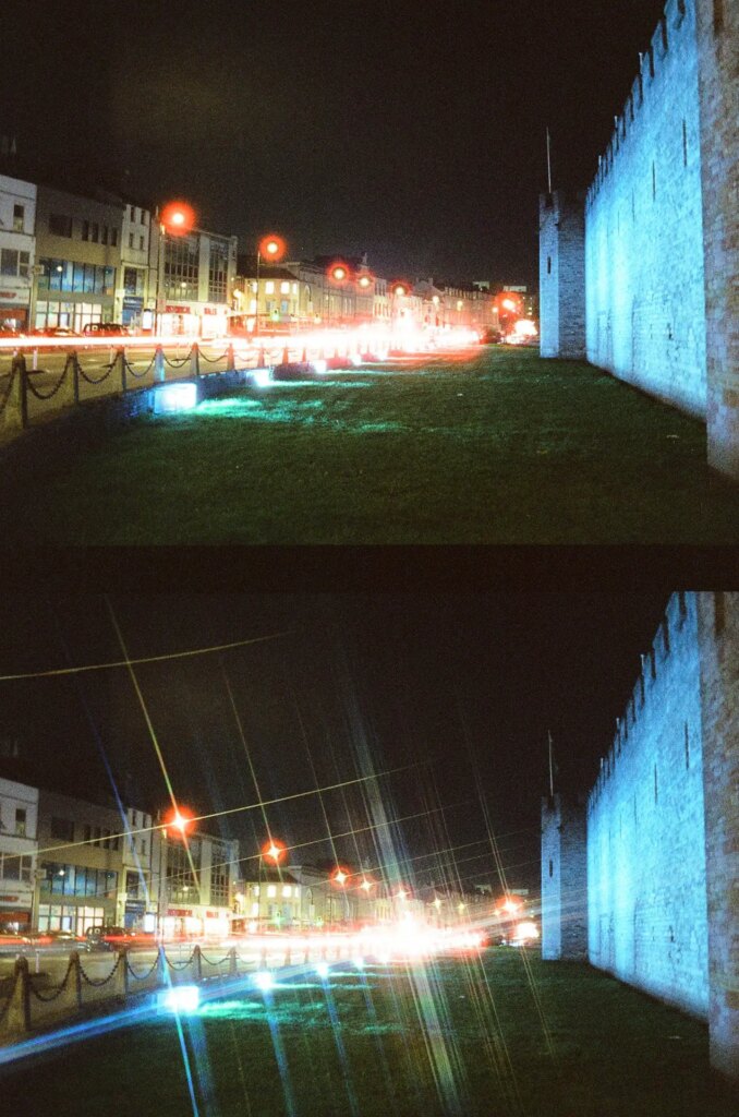 Sample Image from the Kodak H35N - Difference in Star Filter On-Off