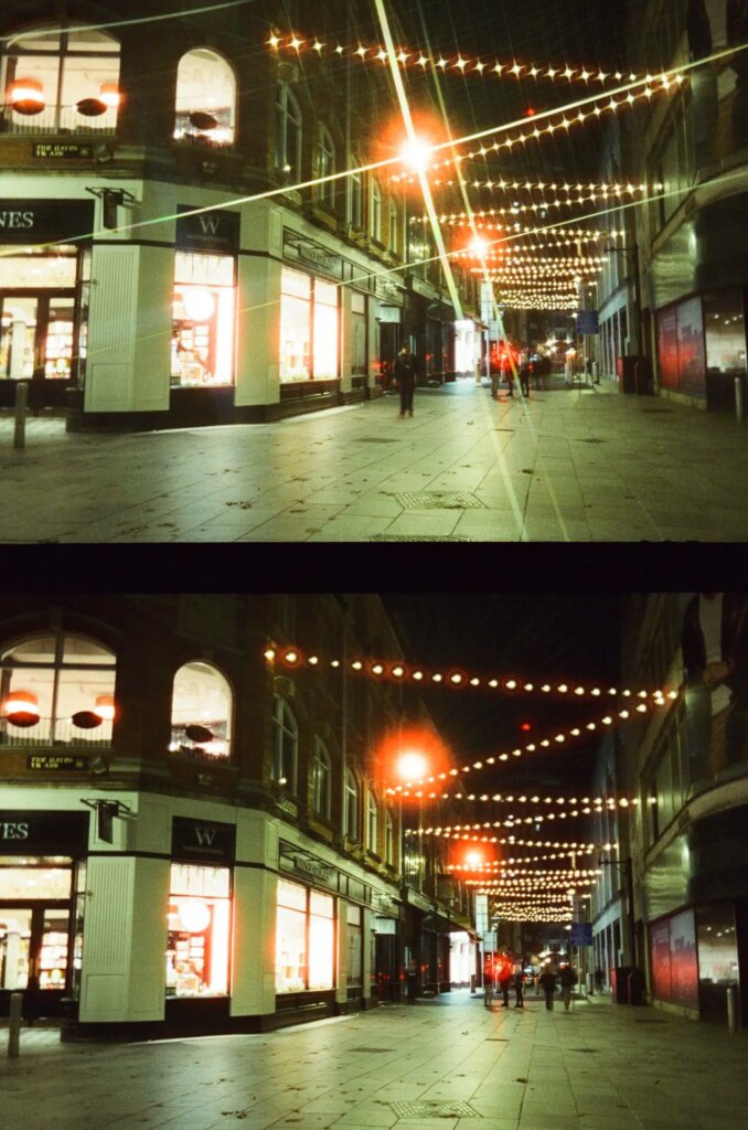 Sample Image from the Kodak H35N - Difference in Star Filter On-Off